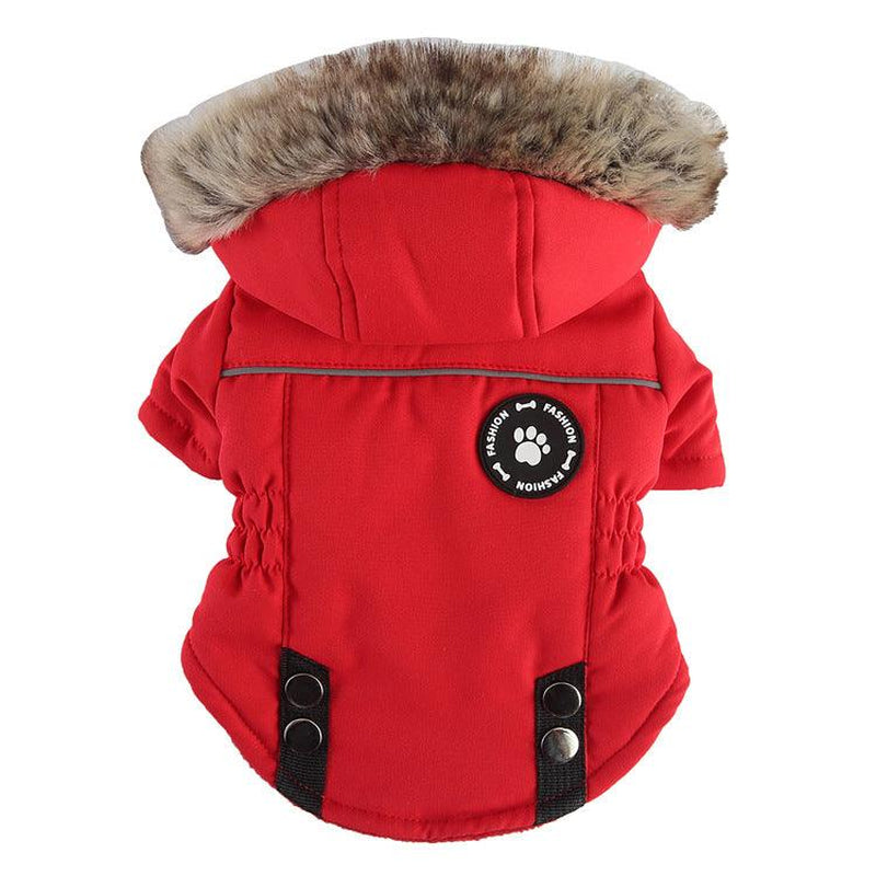 Winter Warmth Zipper Dog Jacket - Stylish and Cozy Pet Apparel