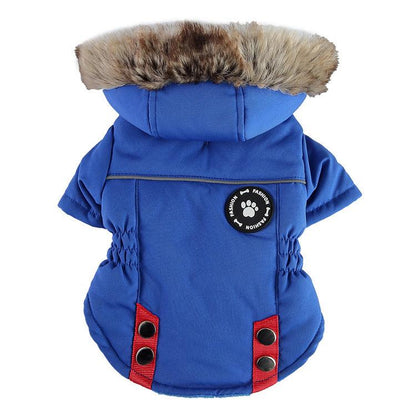 Winter Warmth Zipper Dog Jacket - Stylish and Cozy Pet Apparel