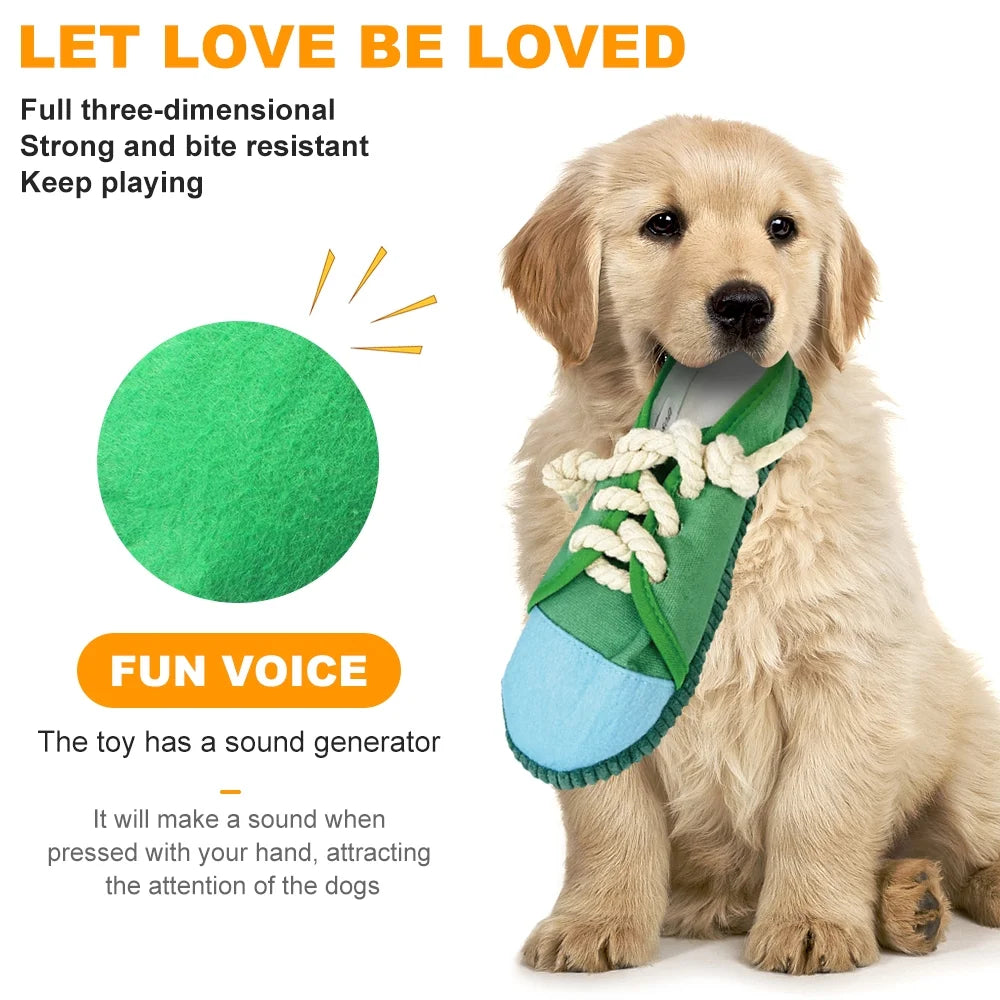 Dog Chew Toys, Aggressive Chewer Puppies Teething Chew Toys for Boredom, Pet Dog Toothbrush Chew Toys with Rope Toys, IQ Ball and More Squeaky Toy for Puppy and Small Dogs