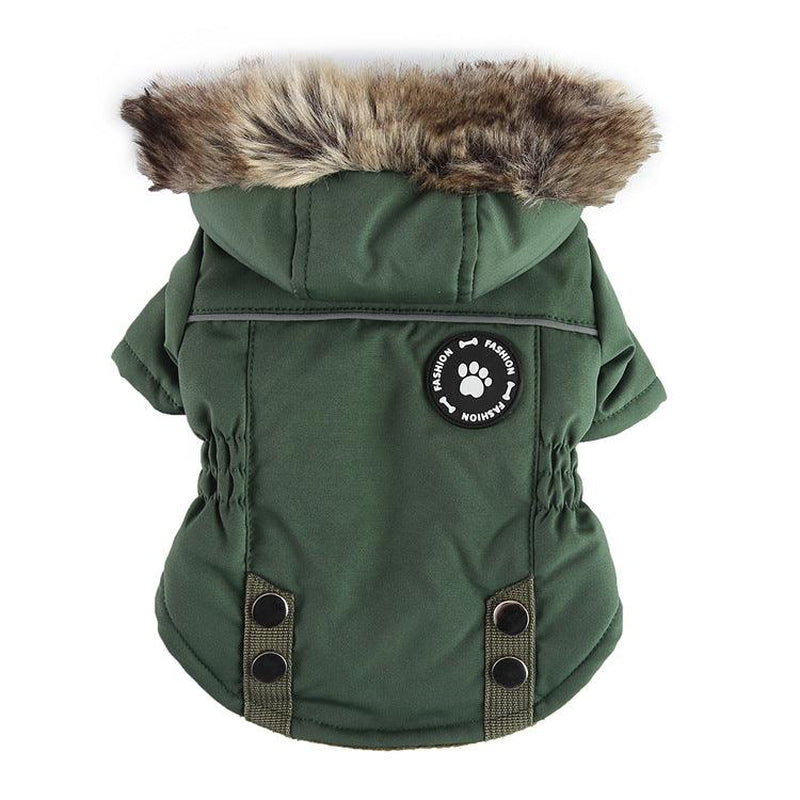 Winter Warmth Zipper Dog Jacket - Stylish and Cozy Pet Apparel